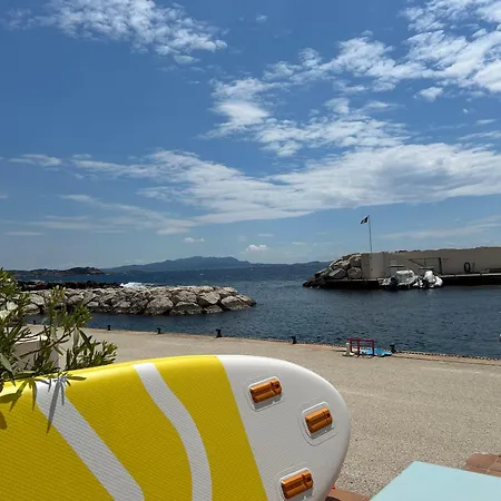 Horizon Bleu : Pieds Dans L'eau Apartament Bandol