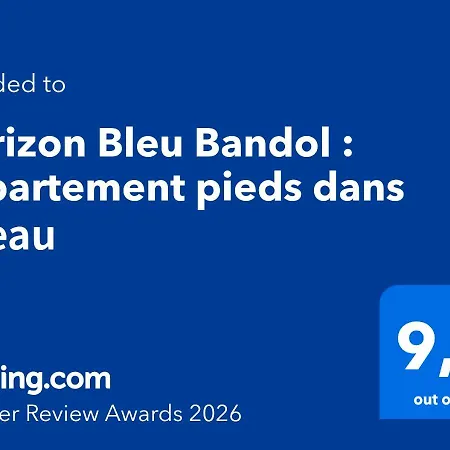 Horizon Bleu : Pieds Dans L'eau Bandol